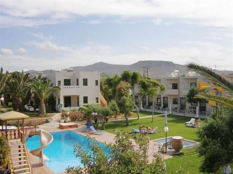 Kritzas Beach Bungalows Gournes Gouvon Exterior photo